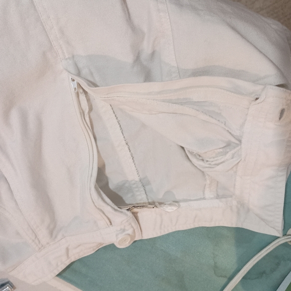 Vintage Clyde White Flared Midi Skirt - Picture 7 of 7